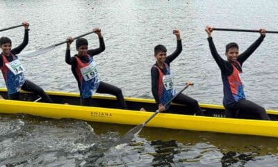 Telangana Canoe Sprint team