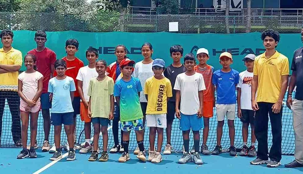 Parivita V bagged a golden double at the Telangana State Ranking Tournament