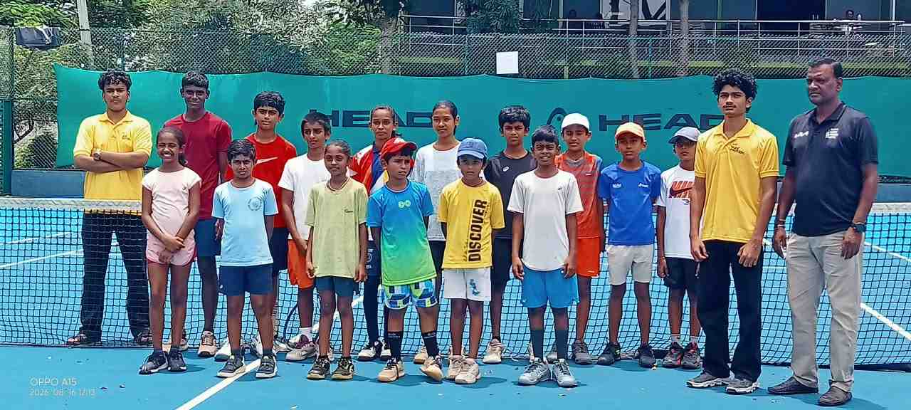 Parivita V bagged a golden double at the Telangana State Ranking Tournament