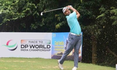 Kshitij Naveed Kaul takes clubhouse lead before rain halts Coal India Open in Kolkata