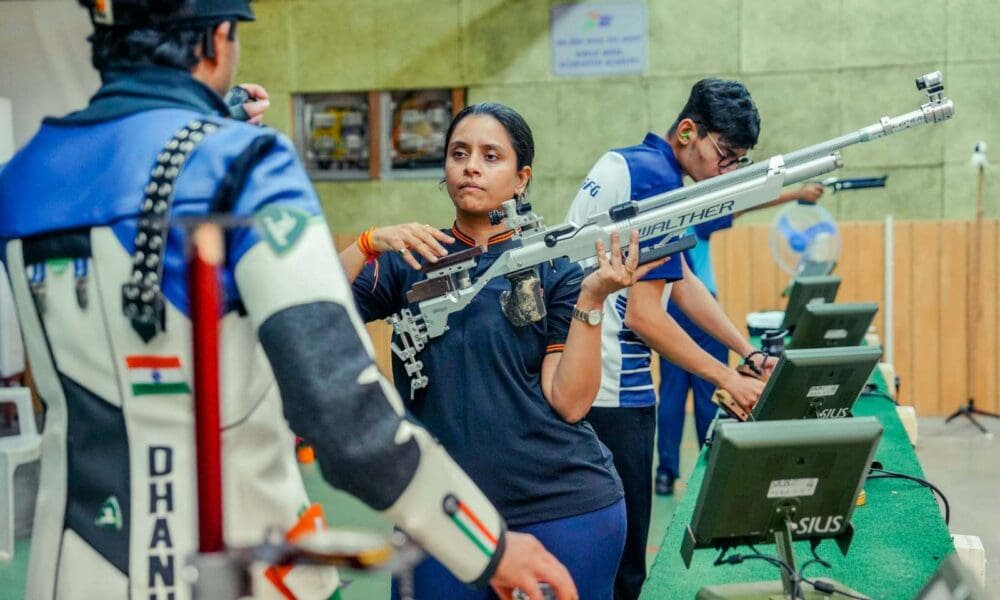 NRAI lauds Akhil, Dhanush, Rudransh and Neha on National Sports Awards