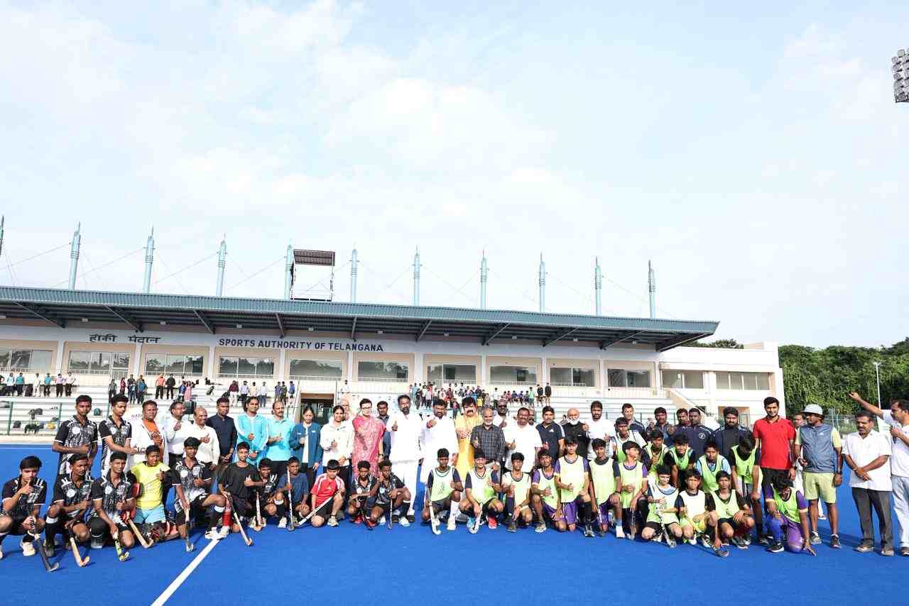 National sports day celebrated in Telangana