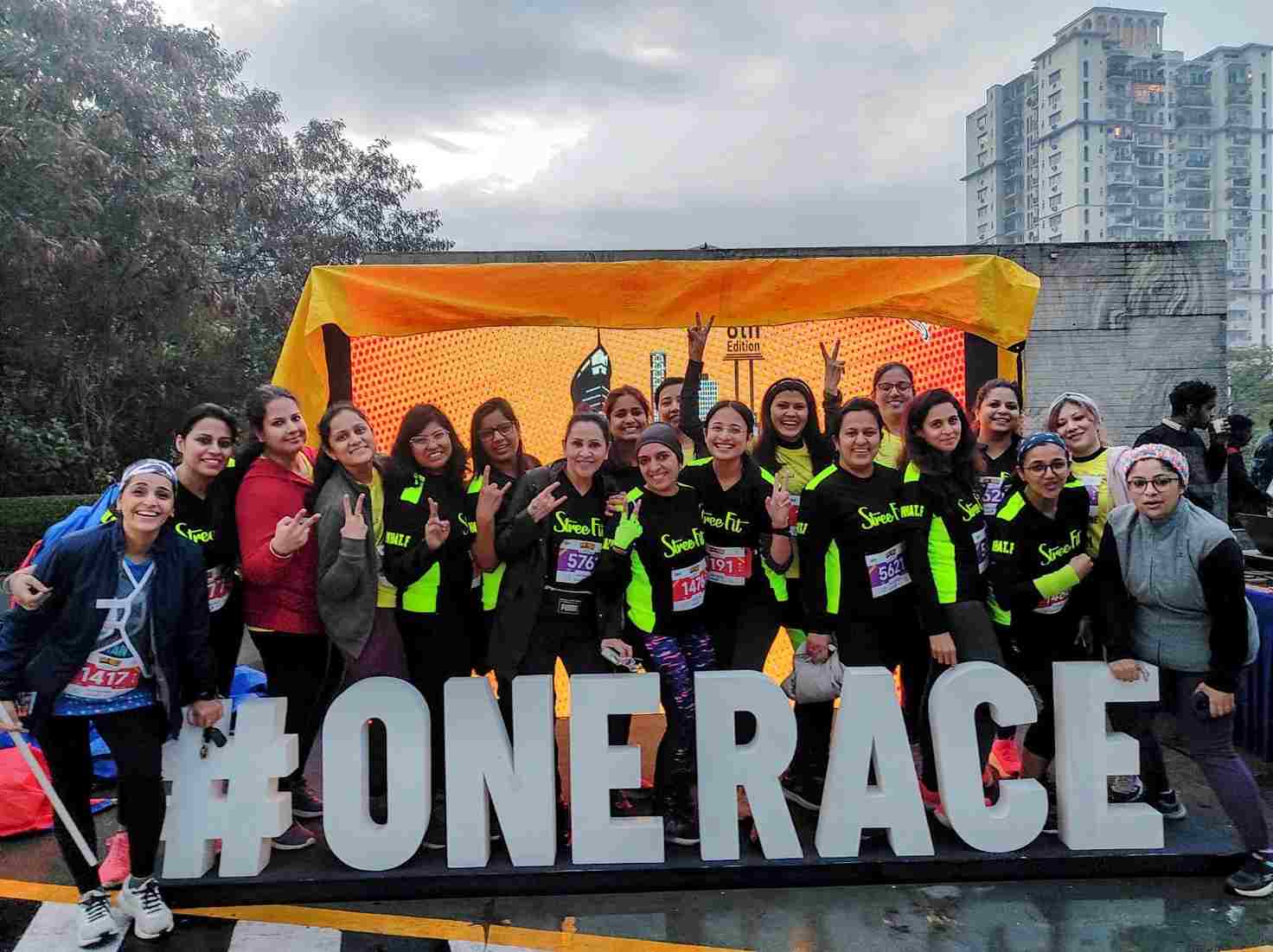 Niruti Sud Bajaj on Delhi half marathon