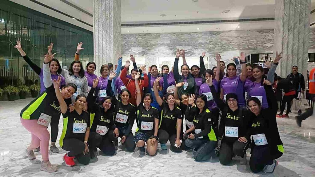 Niruti Sud Bajaj on Delhi half marathon