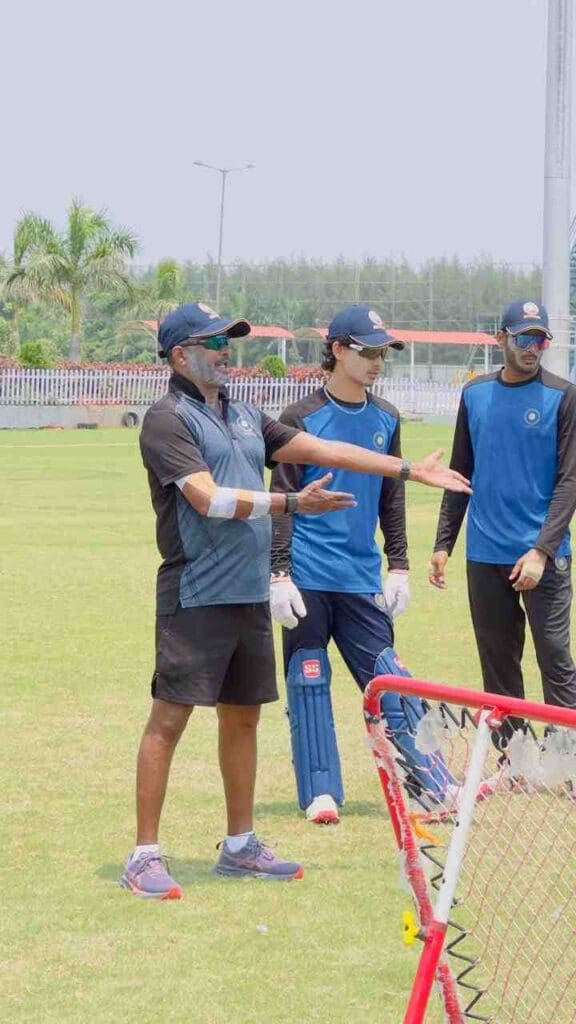 Noel David at the Elite Under-19 camp