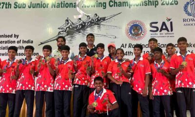Telangana rowers’ bag six medals at sub jr nationals