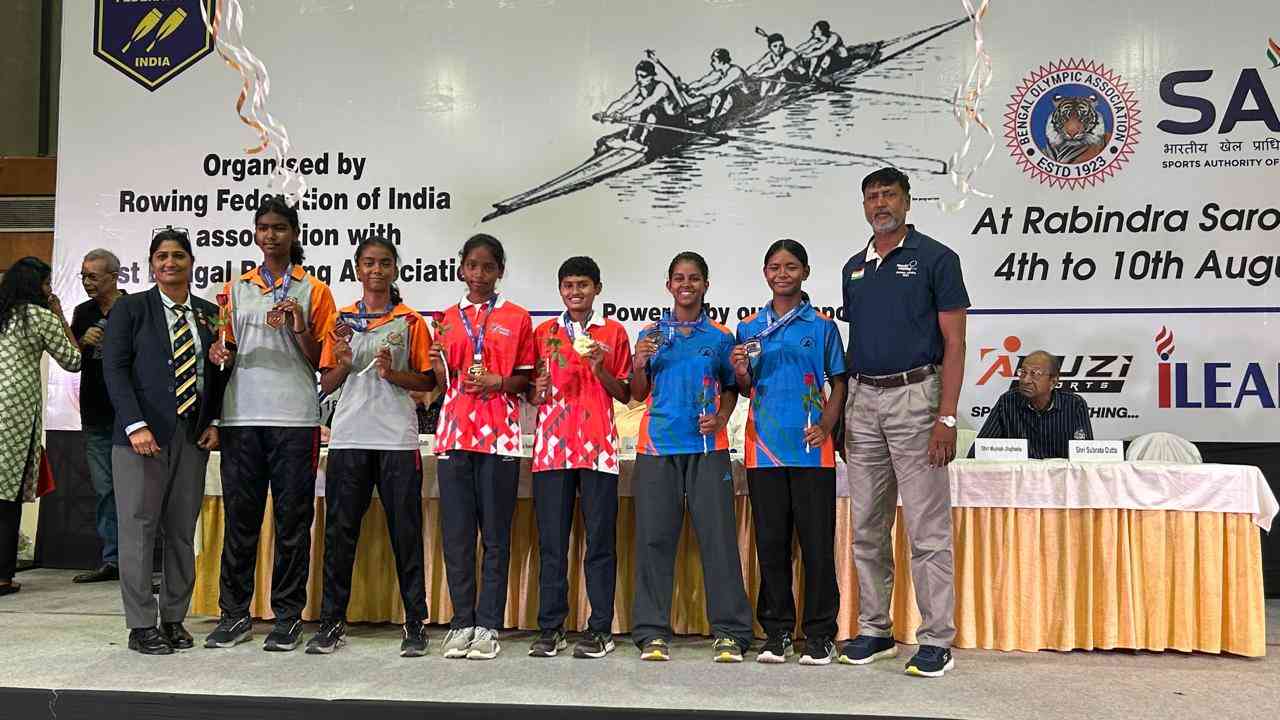 Telangana rowers’ bag six medals at sub jr nationals