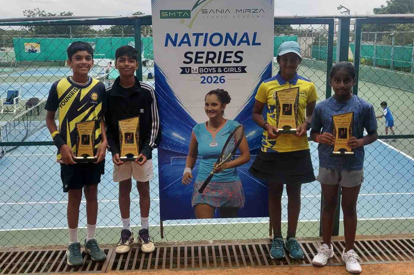 Aheel Mohammad and Kanishka Govind reign supreme at SMTA tennis