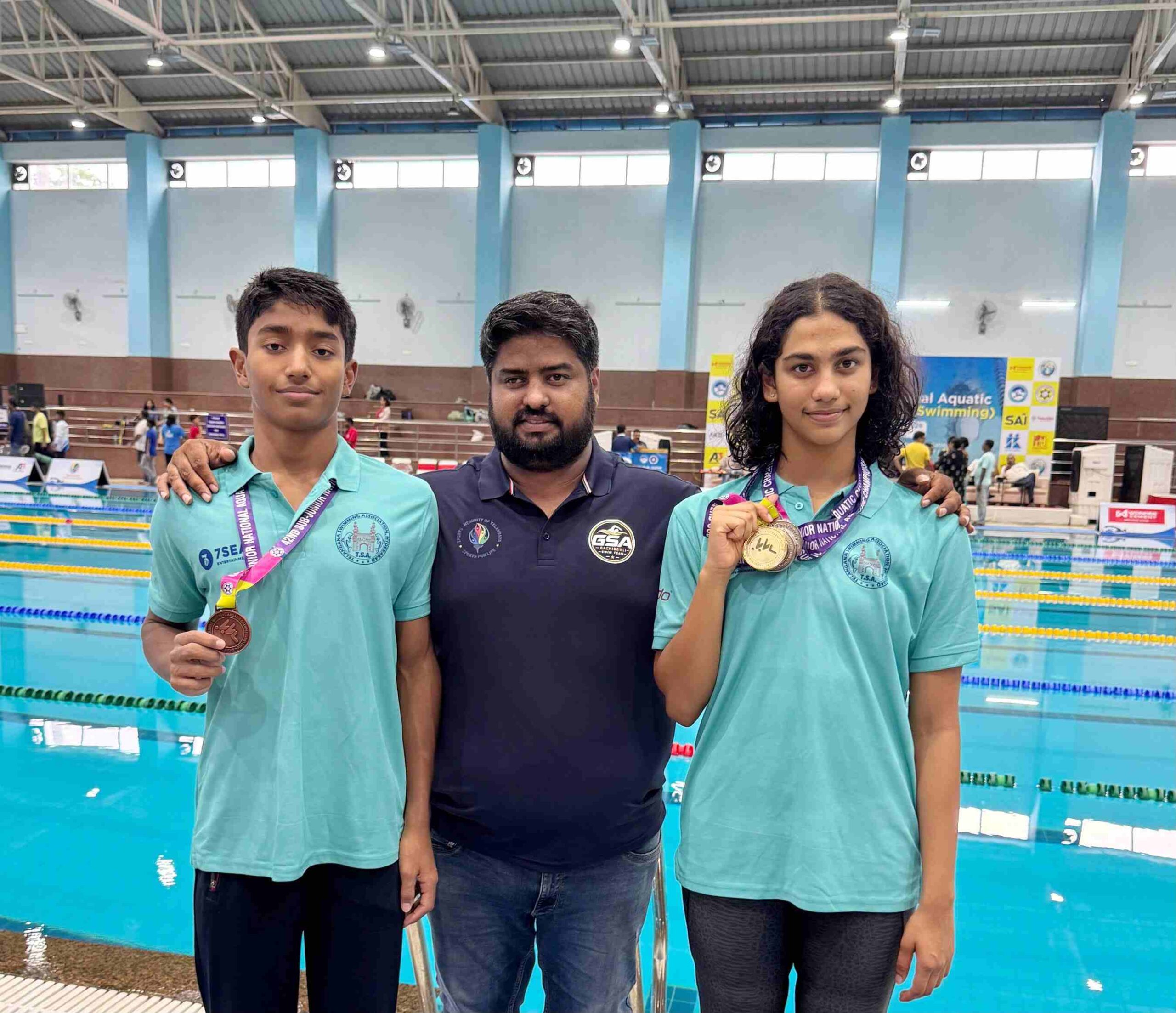 Shivani Karra and Aarush Das