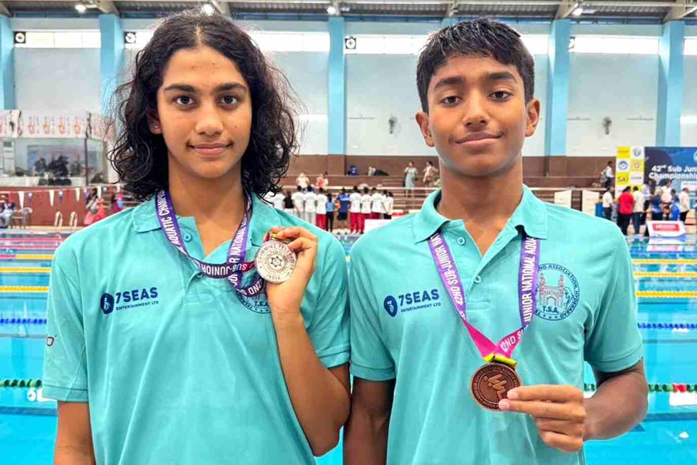 Shivani Karra and Aarush Das