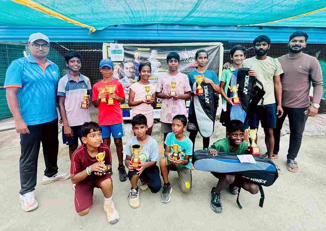 Upadhriti won the under-12 girls singles title