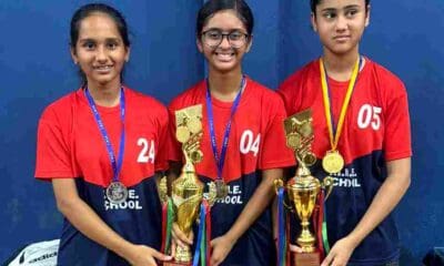 Times School who won the silver medal