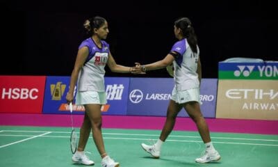 Treesa Jolly and Gayatri Gopichand lost to Liu Sheng Shu and Tan Ning