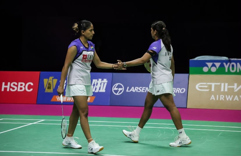 Treesa Jolly and Gayatri Gopichand lost to Liu Sheng Shu and Tan Ning