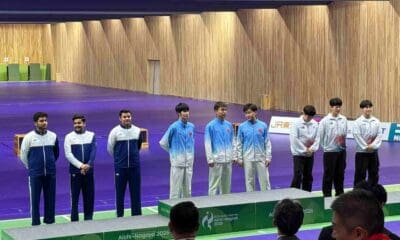 India secure team silver in men's 50m Rifle 3 positions at Asian Games
