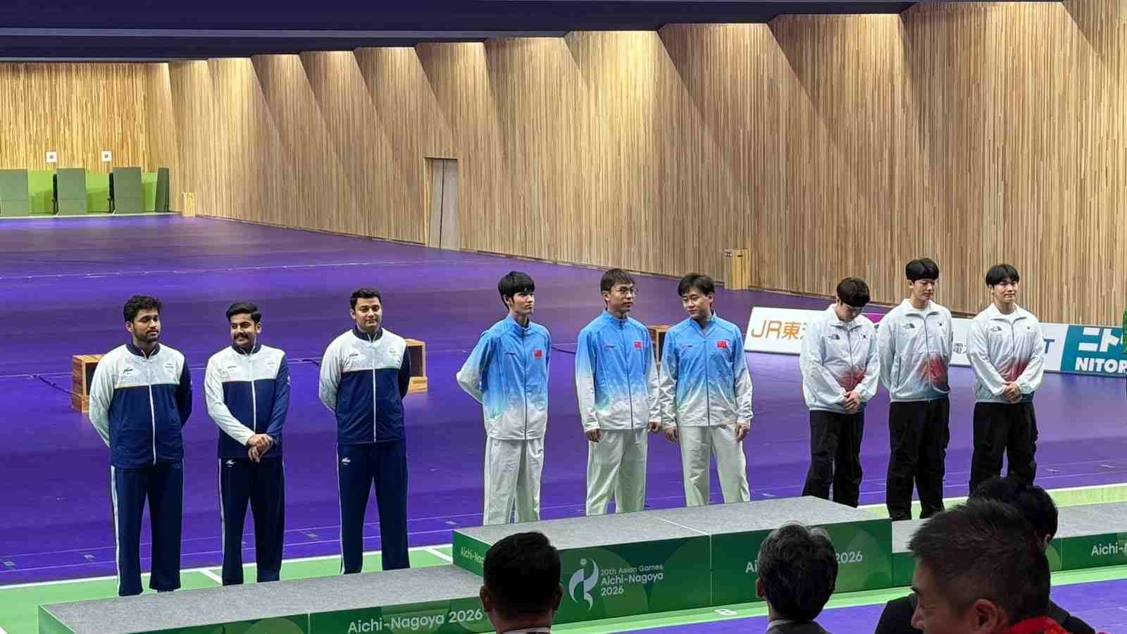 India secure team silver in men's 50m Rifle 3 positions at Asian Games