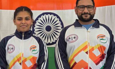 Ajay Banerjee and S Vanisha Rao for World Powerlifting championships