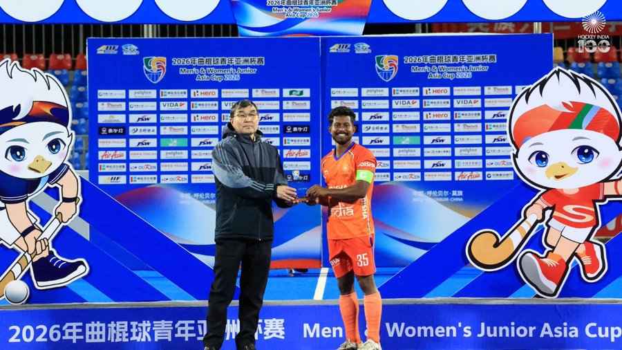 Captain Anmol Ekka finishes the AHF Junior Asia Cup 2026 as the top scorer with a stunning 17 goals
