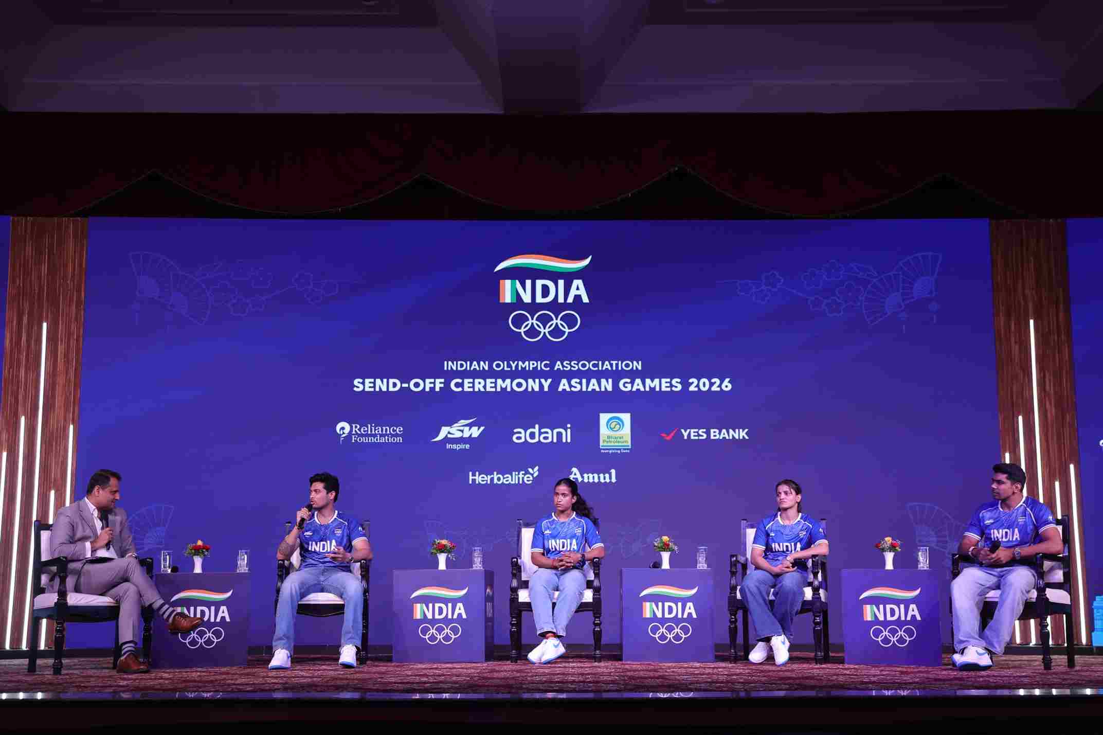 India’s Asian Games 2026 contingent given grand send-off ahead of Aichi-Nagoya Campaign
