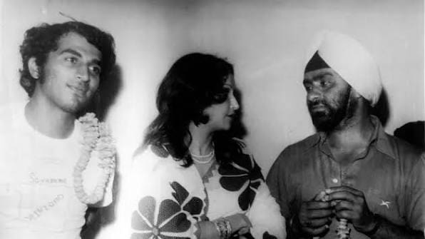 Bishen Singh Bedi and Sunil Gavaskar