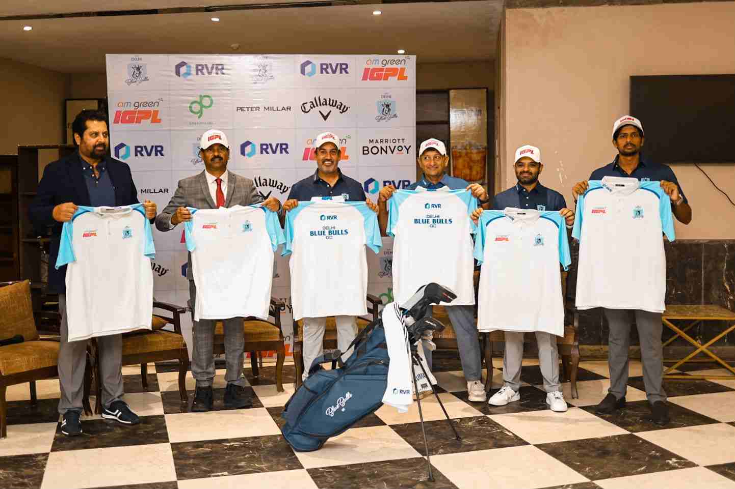 RVR Delhi Blue Bulls GC unveil official jersey ahead of AM Green IGPL Season 2