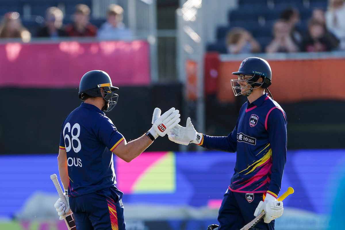 Andries Gous and Mitchell Santner