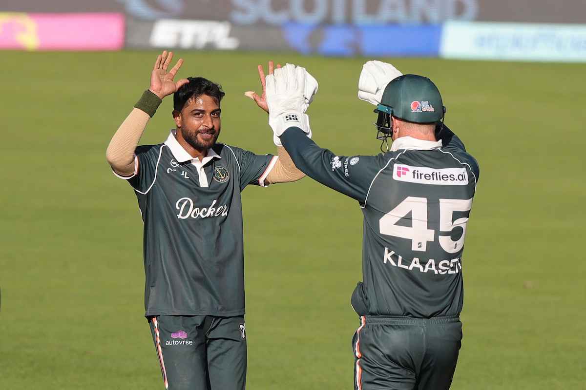 Shubham Ranjane bowled Rotterdam Dockers to victory over Edinburgh Castle Rockers