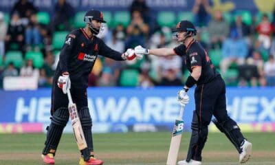 Amsterdam Flames Steve Smith and Yuvraj Samra