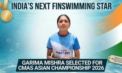 Garima Mishra to represent India at CMAS Asian Finswimming Championship