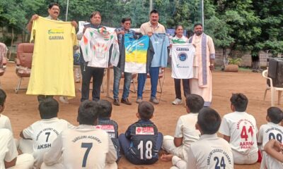 Garima Mishra felicitated at Sarojini Sports Academy