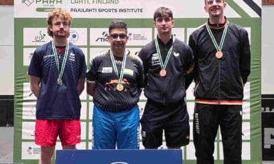 Hitesh Dolwani downs Cigolloti Julien to win ITTF World Para Future title in Finland