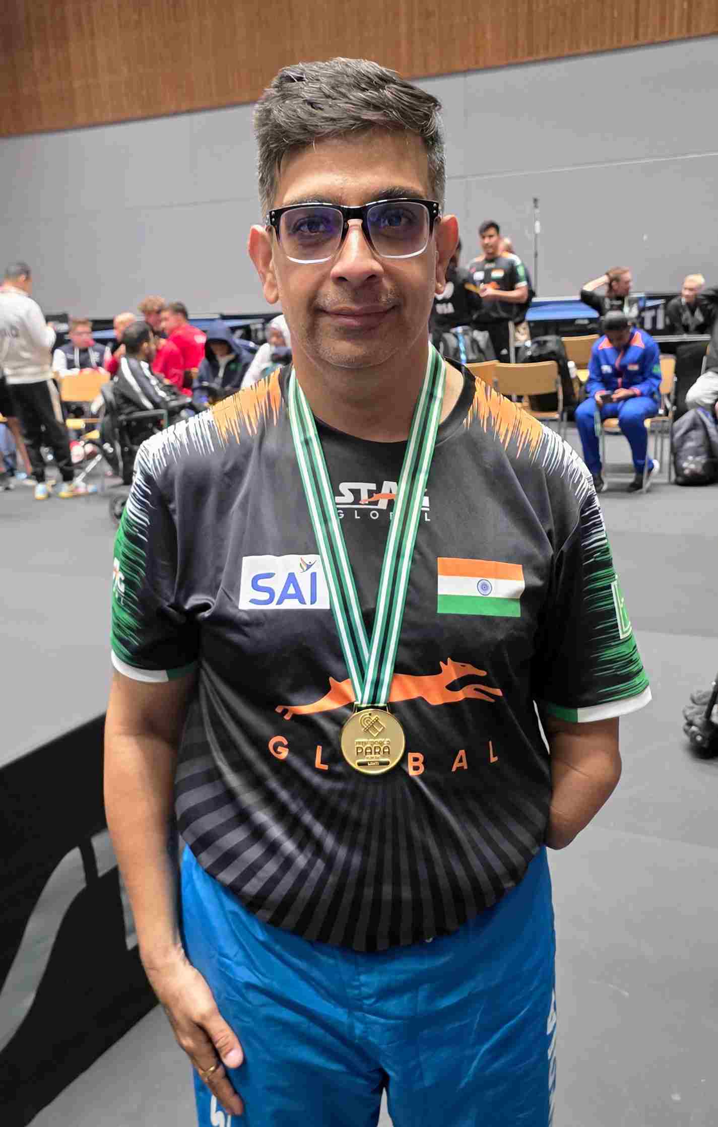 Hitesh Dolwani downs Cigolloti Julien to win ITTF World Para Future title in Finland