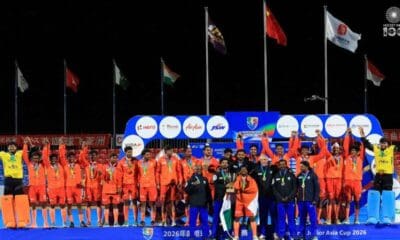 India champions for record sixth time at AHF Junior Asia Cup with 4-1 win over Korea