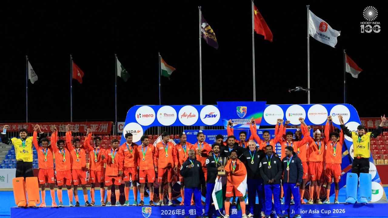 India champions for record sixth time at AHF Junior Asia Cup with 4-1 win over Korea