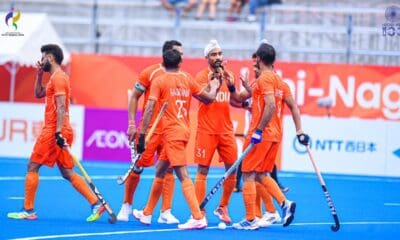 Dilpreet Singh helps India dominate Indonesia in their 13-1 win in the Asian Games opener