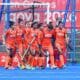 Indian women down Japan 3-1 assure themselves of a hockey semifinal berth with one game to go