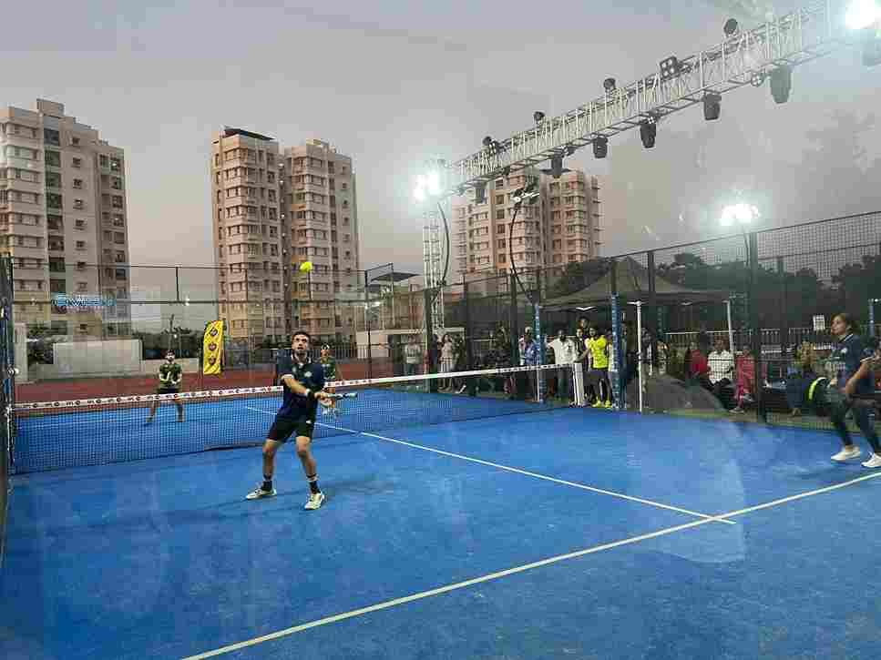 KIWI Stars take early lead over Hy Panthers as Hyderabad Padel League kicks off