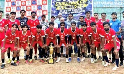 Hyderabad Globe, winners of the CCOB Cup