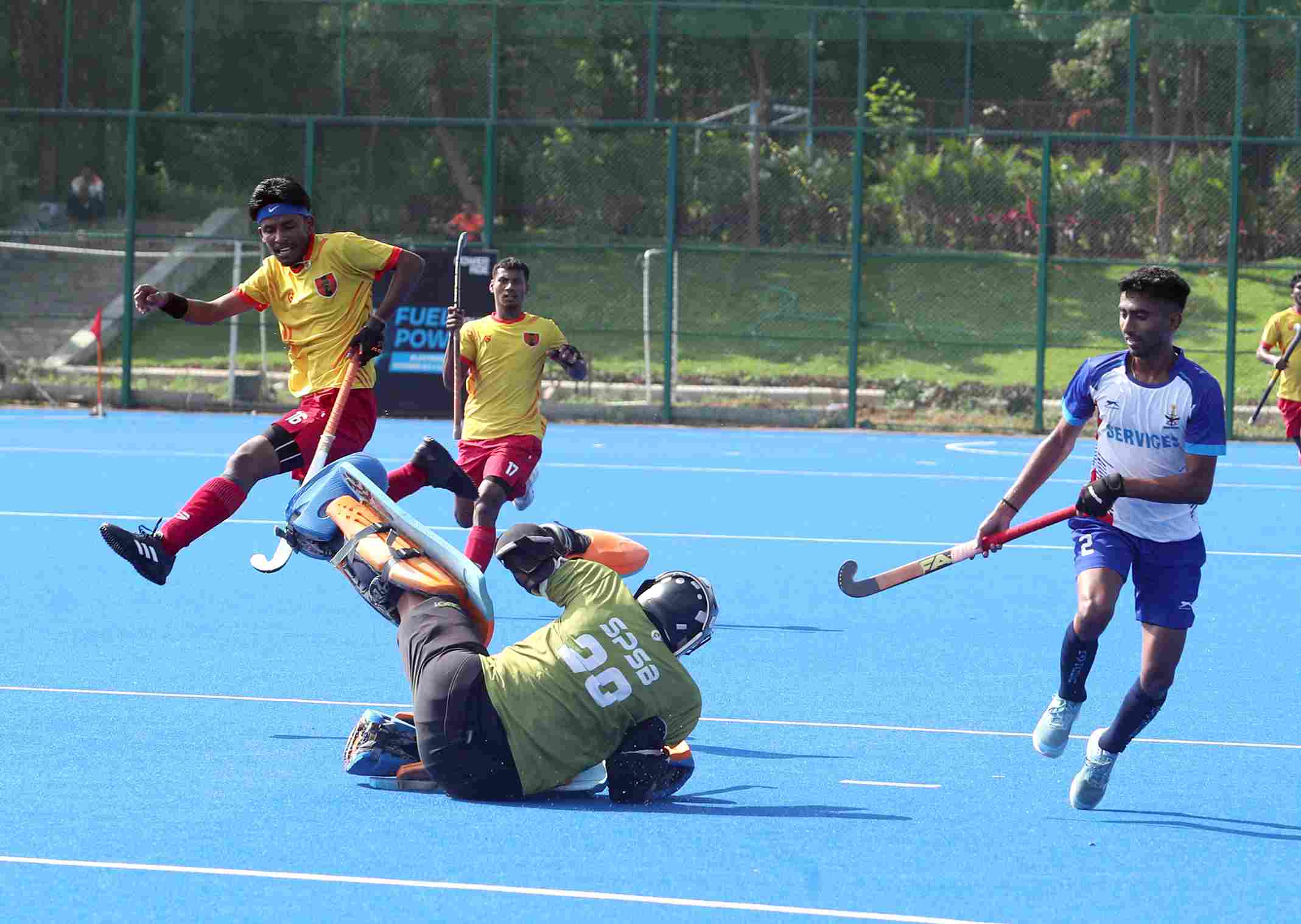 Comptroller & Auditor General of India (CAG) defeated Central Reserve Police Force (CRPF) 4-1