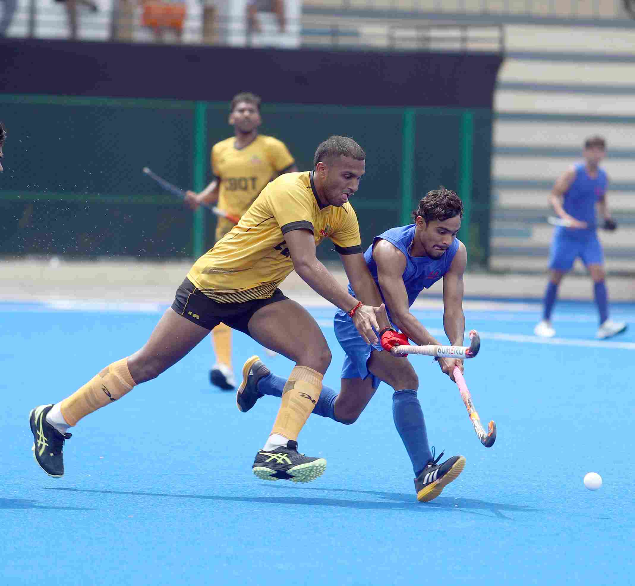 Skipper Karthi S helped Central Board of Direct Taxes post a 3-1 win over Union Bank of India in Pool C
