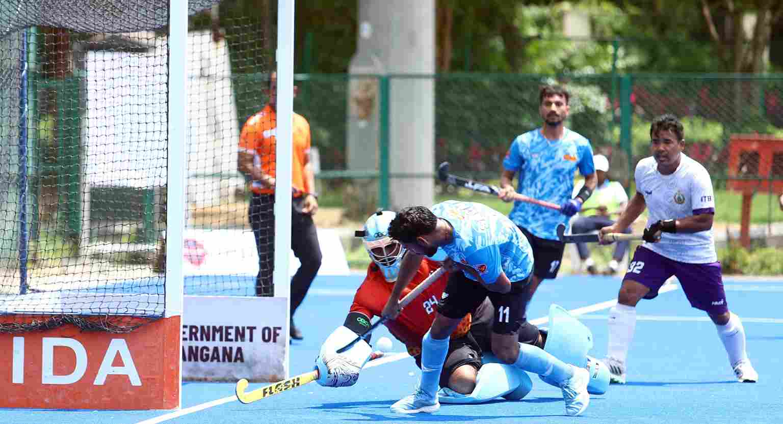 Punjab National Bank scored a 6-1 win over ITBP Central Hockey Team 