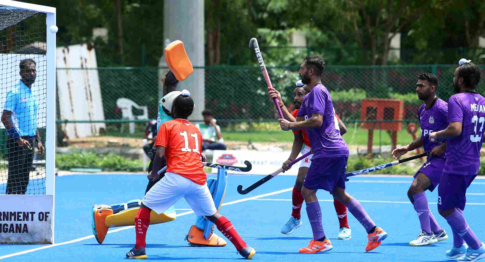 Punjab & Sind Bank scored a comfortable 5-2 win over Central Reserve Police Force