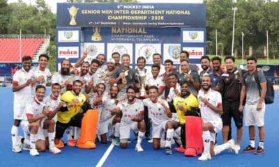 Railway steamroll Police 4-1 to emerge champions in Sr Men Inter-dept National Hockey