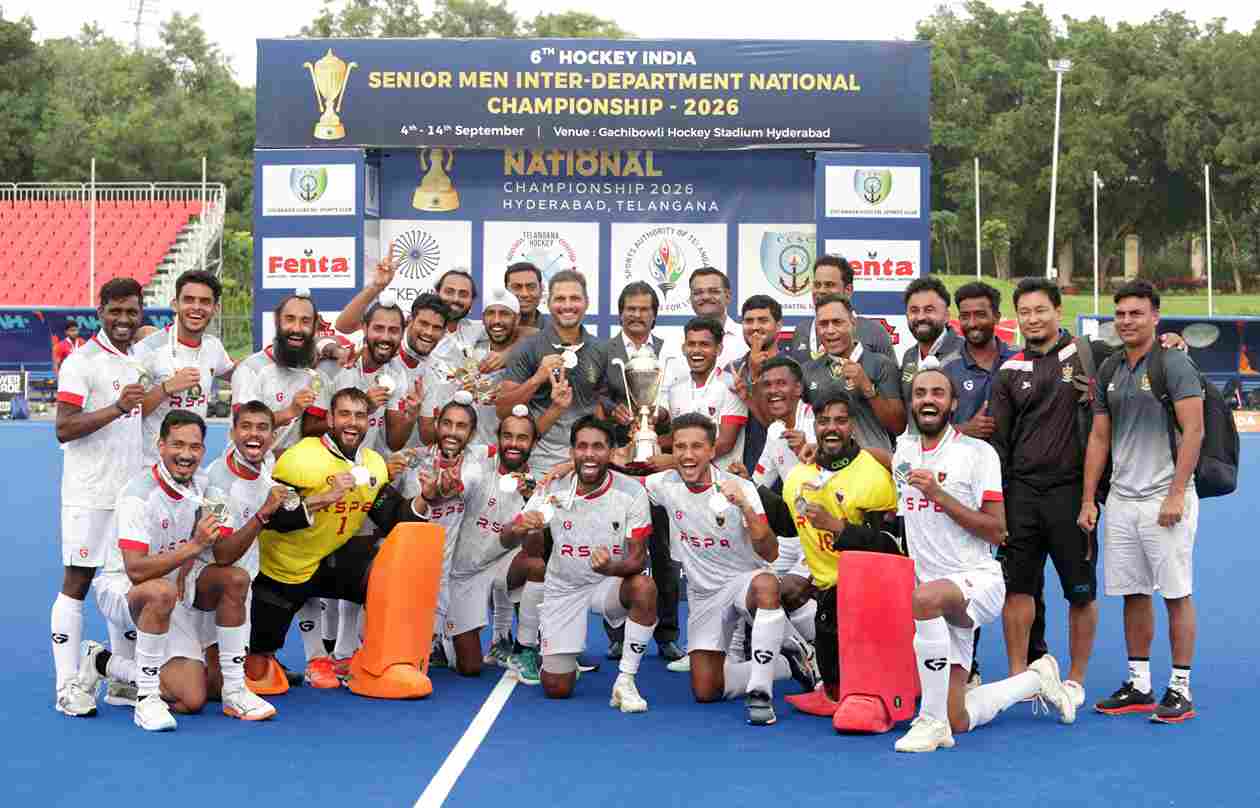 Railway steamroll Police 4-1 to emerge champions in Sr Men Inter-dept National Hockey