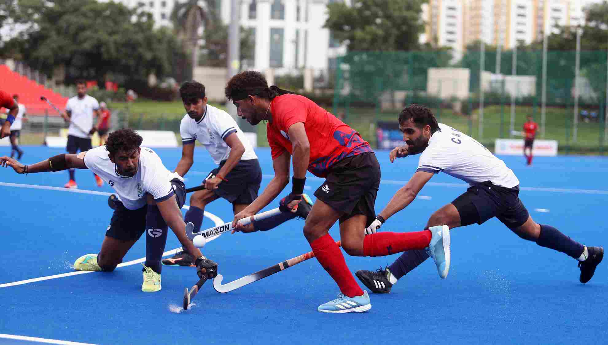 All India Police Sports Control Board edged runners-up Comptroller & Auditor General of India (CAG) by a solitary Mohammad Haris goal