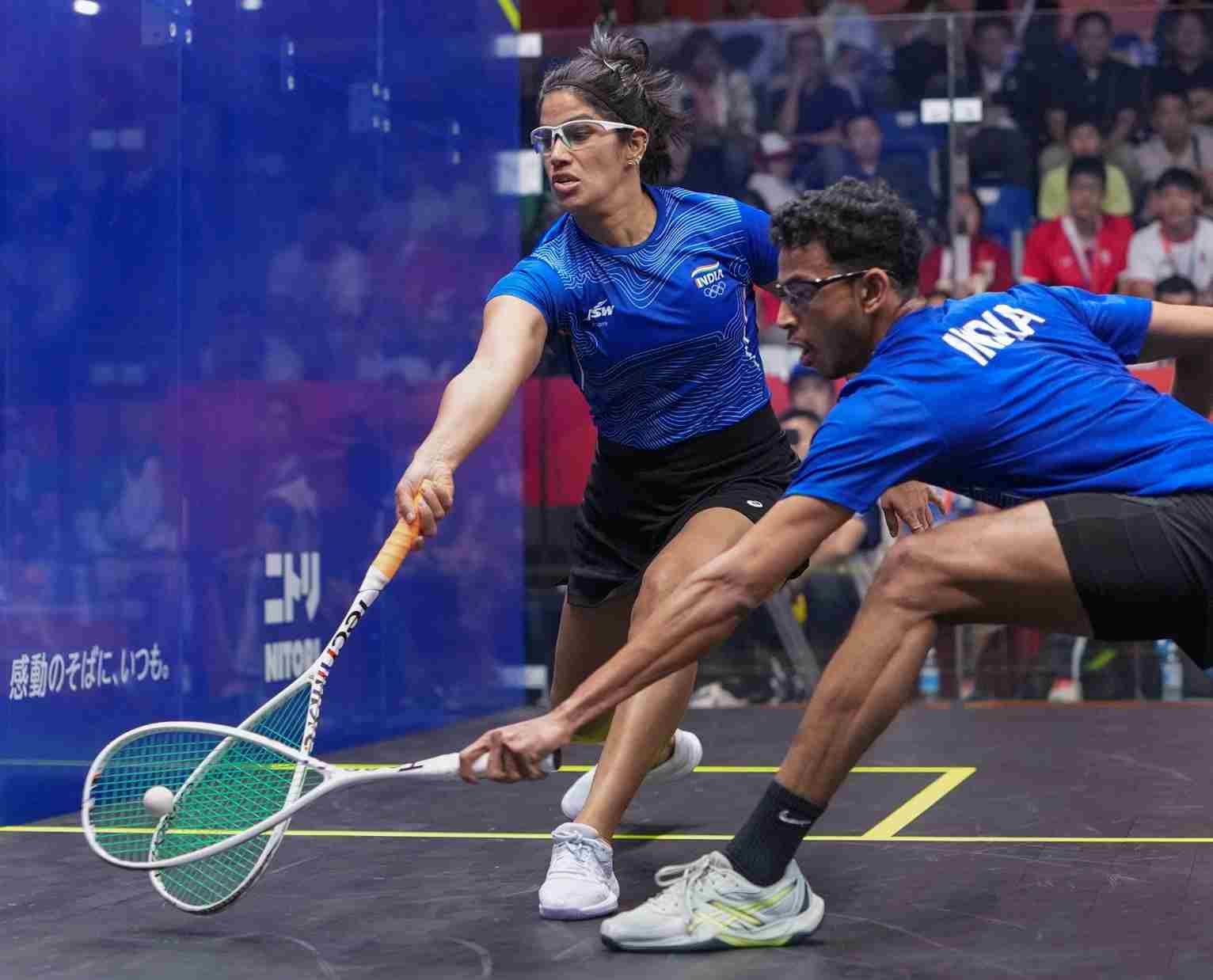 Joshna Chinappa and Velavan Senthilkumar