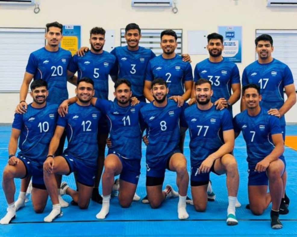 India seal final spot with commanding 66-28 victory over Thailand in men’s kabaddi