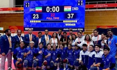 Pooja helps India successfully defend Asian Games kabaddi gold, hold off spirited Iran 37–34