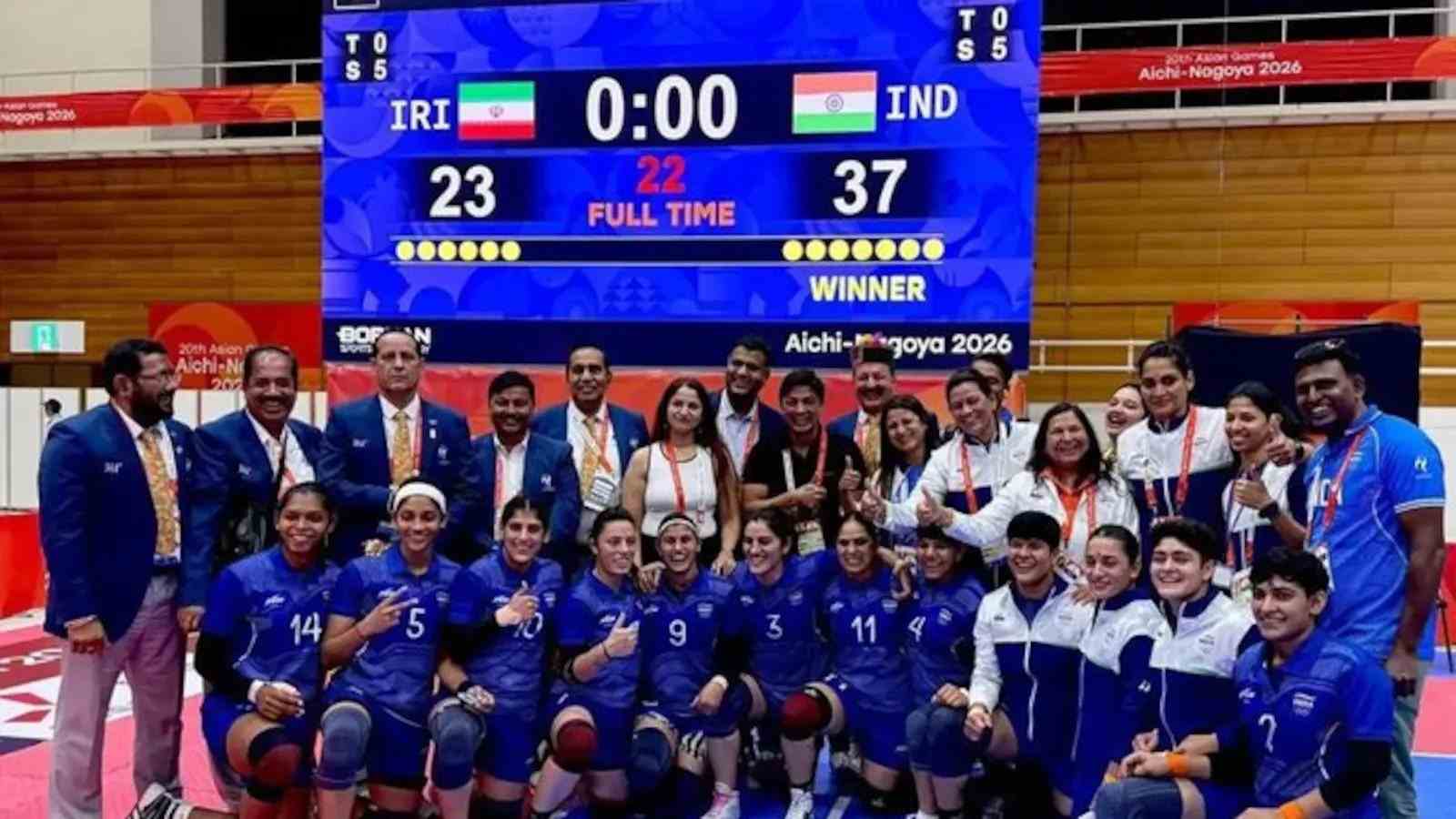 Pooja helps India successfully defend Asian Games kabaddi gold, hold off spirited Iran 37–34