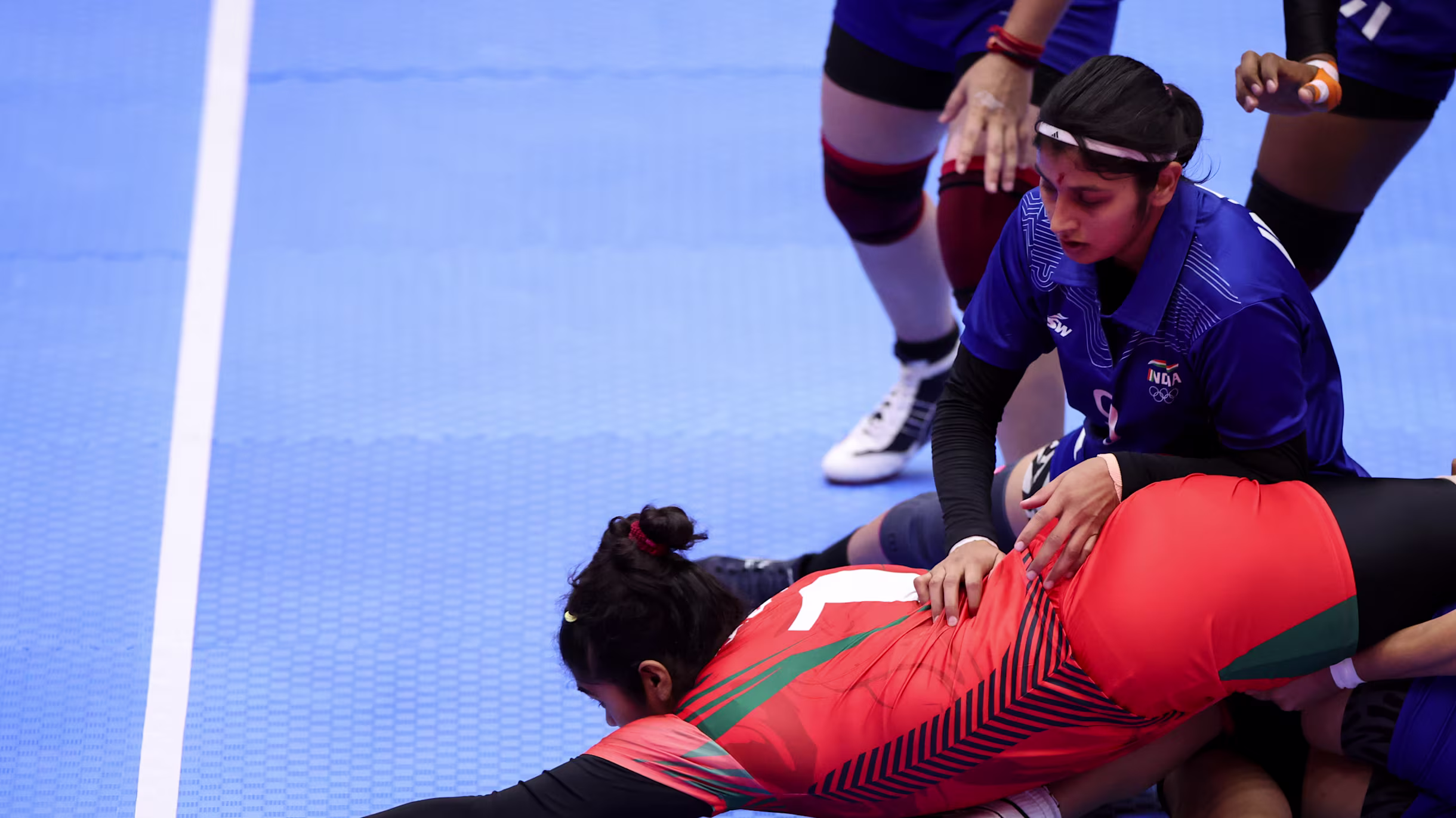 Indian men book semis berth, women down Iran to keep clean slate in kabaddi events